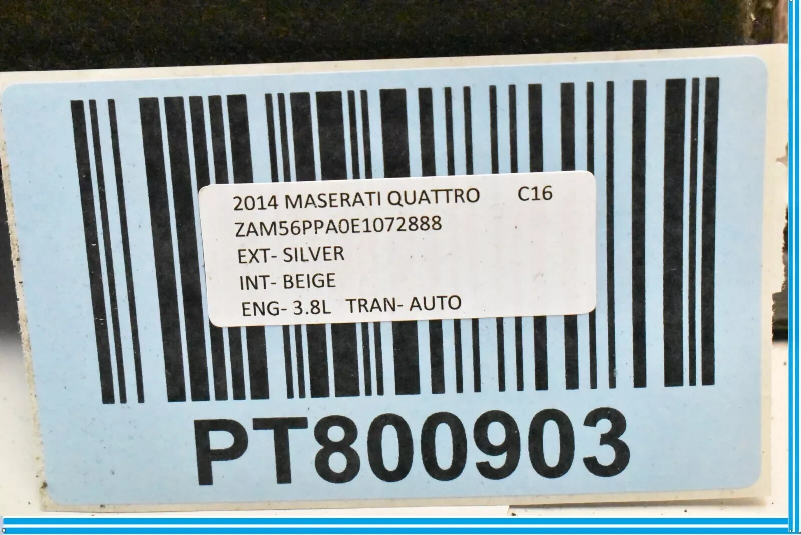 14-18 Maserati Quattroporte GTS Trunk Spare Tire Wheel Carpet Liner Cover OEM