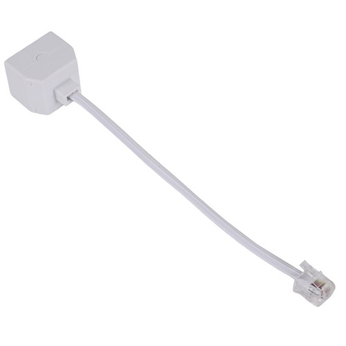 RJ11 6P4C Telefon Splitter 1 maennlich 2 weiblich - X6H67862 - Afbeelding 2 van 3