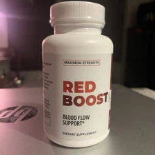 Red Boost-Red Boost Blood Flow Support Pills-Red Boost for Men - 60 Capsules
