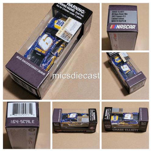ADC 2022 Chase Elliott #9 Napa Dover Raced Win 1:64 Nascar Diecast HMS Neu in OVP - Bild 1 von 8