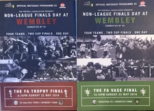 FC HALIFAX V GRIMSBY TOWN AND HEREFORD V MORPETH TOWN NON LEAGUE FINALS MAY 2016
