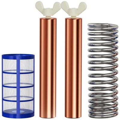 Pool Ionizer Copper Replacement Kit - 2PCS Replacement Copper Anodes 4.13 x 0...