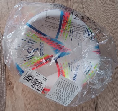 adidas Al Rihla genähter TRN - Fußball WM 2022 Katar weiß/pantone H57798 Size 5