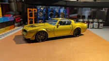 Custom Jada 124 Scale 1977 Pontiac Firebird Trans Am Gold New Honeycomb Wheels Custom Jada 124 Scale 1977 Pontiac Firebird Trans Am Gold New Honeycomb Wheels