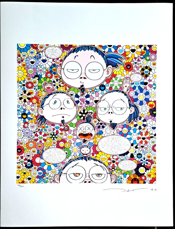 Takashi Murakami - 50x65 cm - Limitierte Auflage  106/300