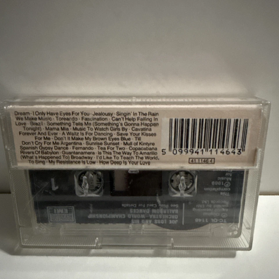 Joe Loss, World Championship Ballroom Dances compilation Cassette Tape (1989)02a - Image 2 of 2