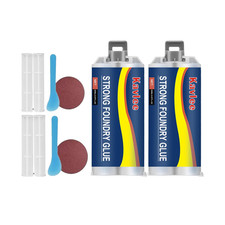 Strong Foundry Glue High Temperature Resistant Metal Repair Glue 85ml 2kit