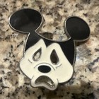 Disney Mickey Mouse Sad Face Pin Black White Contemporary Single Collectible — photo 1