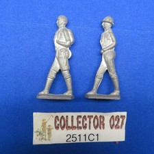 Boy Scout 2 Unpainted Lead Toy Scout Figures 2511C1