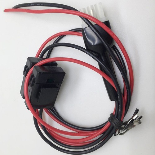 Practical Power Cable Radio 30 Amp Fuse Black+Red 1m/3.3ft High Performance - Zdjęcie 2 z 4