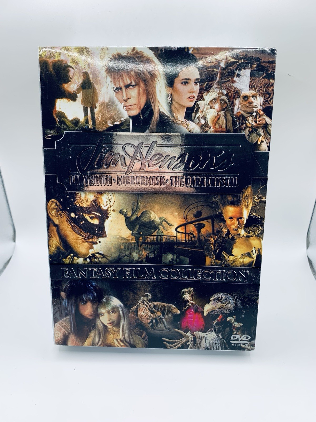 Fantasy Movie Trilogy DVD Set - Labyrinth, The Dark Crystal, MirrorMask  