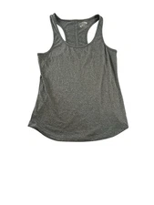 Layer 8 Performance Tank Top Women’s Medium Gray Qwick Dry Athletic Racerback
