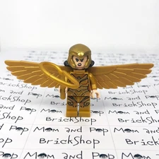 LEGO Wonder Woman DC Comics Super Heroes Diana Prince with Golden Wings & Helmet