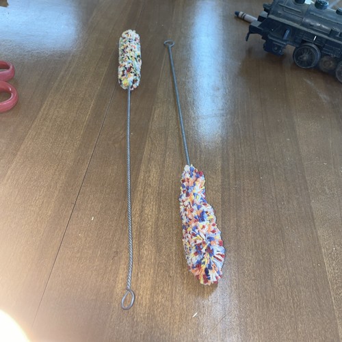 Vintage microfiber clarinet or flute cleaning swab a lot of two