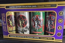 2025 HOLIDAY RUSH BEER CANS BOX SET ROCK MUSIC BAND HENDERSON CANADA ALE STARMAN