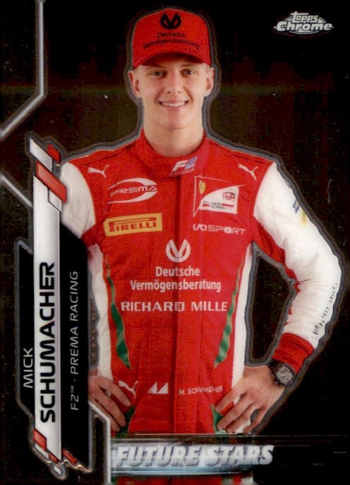 2020 Topps Chrome Formula 1 #53 Mick Schumacher