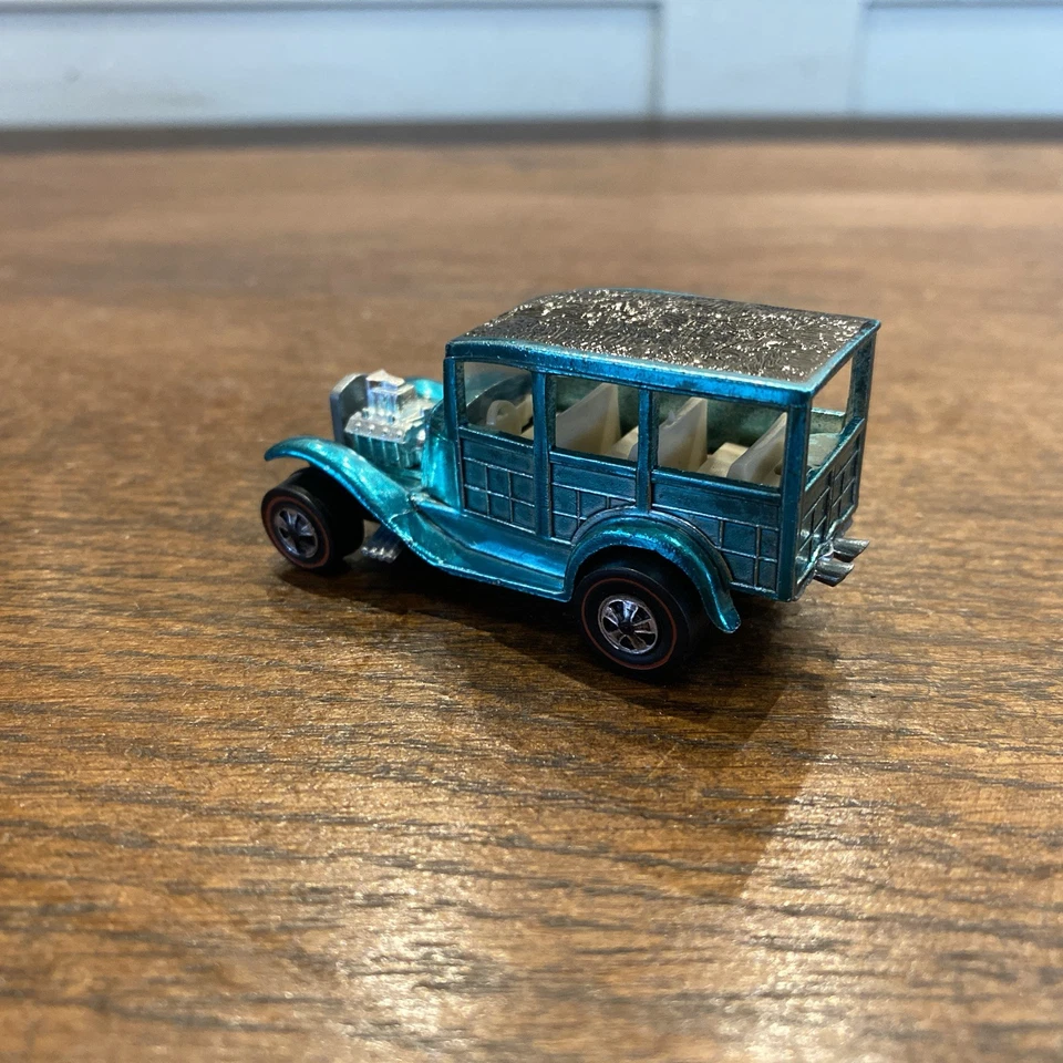 Hotwheels Redline 1968 Classic 31 Ford Woody Textured Roof VNM #551 - Image 2 of 4