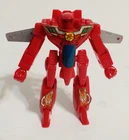 1984 Convertors Defender Zark Maladroid Transformer Red RARE 80s Toy Robot Mech