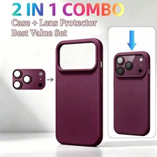 Original Liquid Silicone Phone Case Cover w/MagSafe For iPhone 18 Pro Max 18 Pro