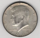 1967 P KENNEDY HALF DOLLAR SILVER .400 UNITED STATES OF AMERICA FIFTY CENTS .50¢