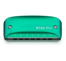 Kongsheng Baby Fat 7 Hole Diatonic Harmonica Natural Minor Tuned Key of F