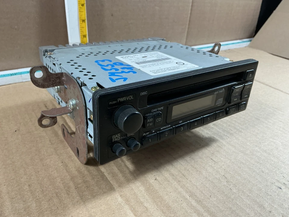 Reproductor de CD receptor de radio Honda Odyssey 2003-2004 39100-S0X-A300 Foto 3 de 4