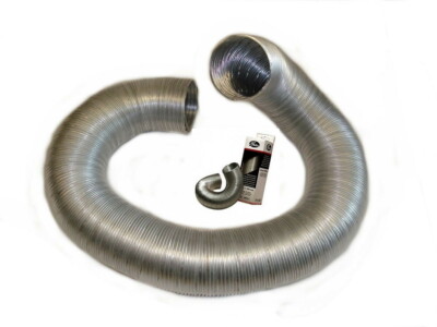 GATES VORWÄRMSCHLAUCH 45mm Ø  50cm LANG FLEXSCHLAUCH ANSAUGSCHLAUCH  ALU