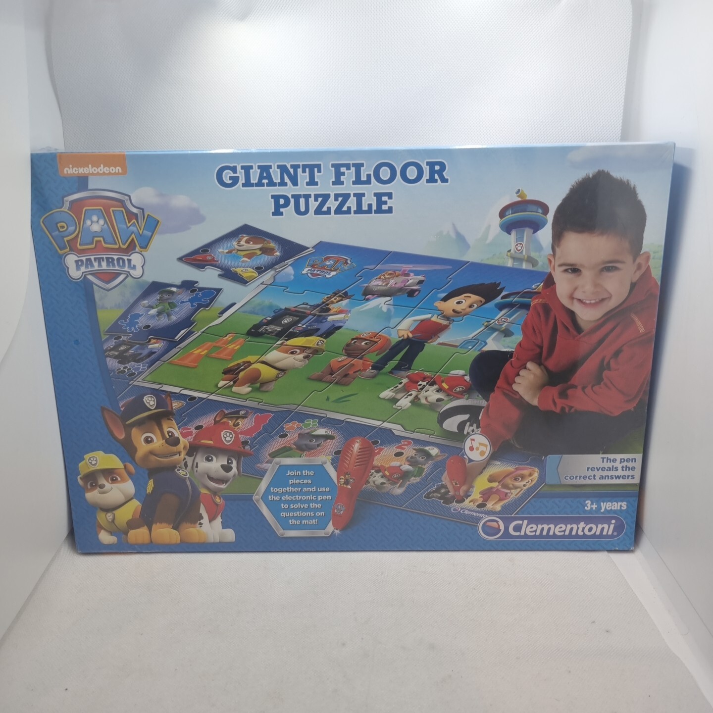 Brand New - Paw Patrol Giant Interactive Floor Mat Jigsaw Puzzle Electronic Pen!