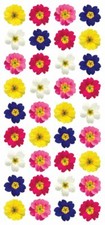 Primrose Flowers Puffy Stickers Papercraft Crafts Planner Supply DIY Craft