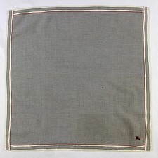 Vintage Burberry Handkerchief Pocket Square Bandana Neckerchief