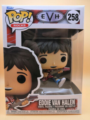 ヴァンヘイレン VAN HALEN FUNKOPOP フィギュア(レア) Amazon.com: Funko Pop! Rocks: Eddie Van Halen with Guitar
