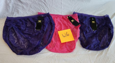 Lot of 3 NWT S Wacoal Awareness Panties Lace Hi cut 871101 Pink Purple Bin W6