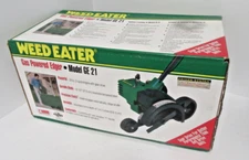 Weed Eater Gas Edger 21cc 2 Cycle Engine GE21 Made in the USA Vintage 1992 NOS