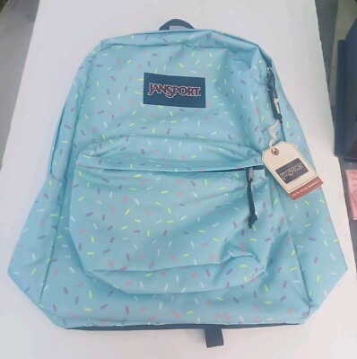 blue topaz jansport superbreak backpack in real life Jansport Superbreak One Blue Topaz Sprinkle