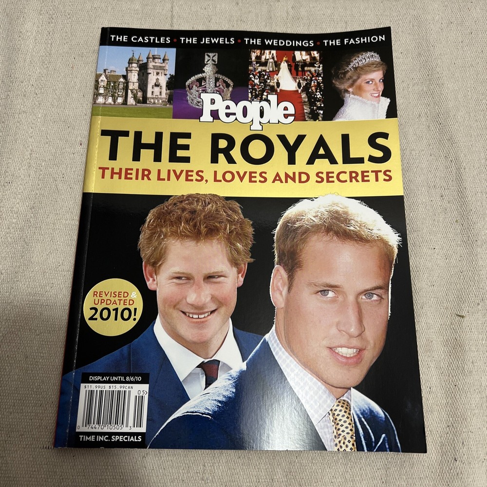 People Magazine Royal Families Life & Times August 2010 Color Pics