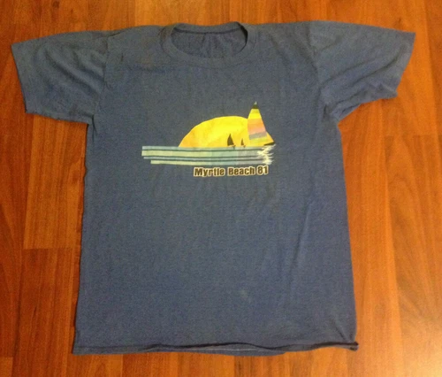 Vintage Myrtle Beach '81 T-Shirt--Free Ship