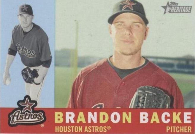 2009 Topps Heritage - Brandon Backe #46 - 1 of 1