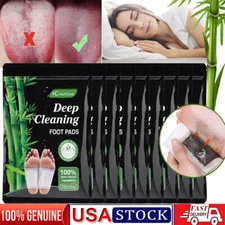 Bamboo Detox Foot Patches Pads Body Toxins Feet Slimming Deep Cleansing 200Patch