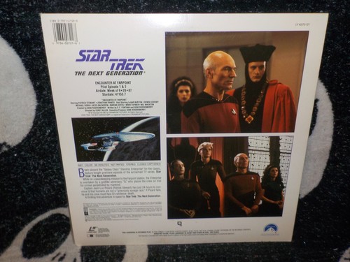 Star Trek The Next Generation Complete Season 1 Laserdisc LD 13 Discs Free Ship - Picture 4 of 14