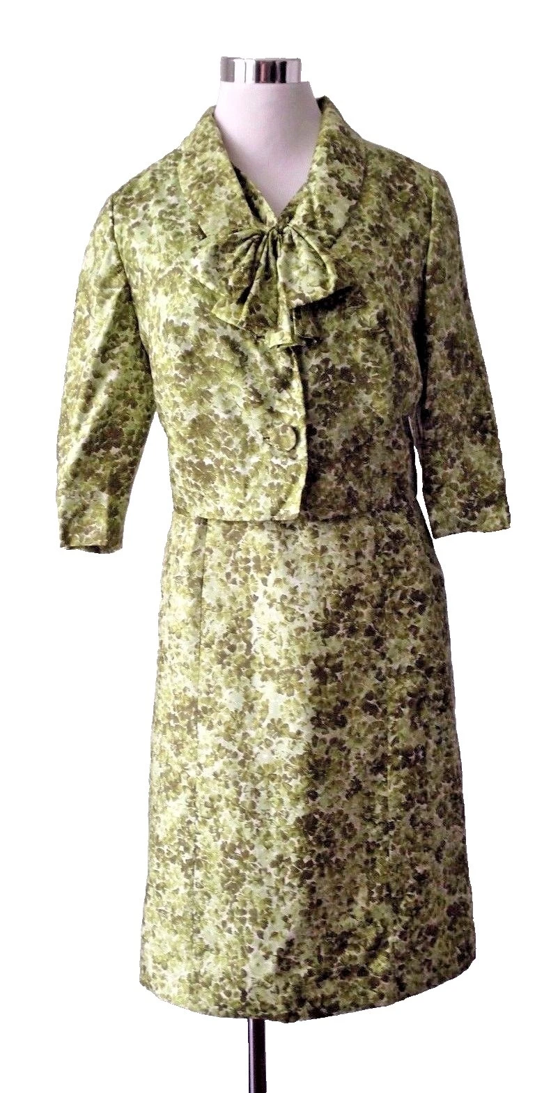 Silk Blend Formal Vintage Clothing for Women