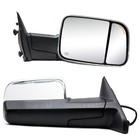 Pair Tow Mirrors For 2013 2014 2015 2016 2017 2018 Dodge Ram Power Heated Chrome