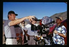Clint Eastwood Directing Space Cowboys by movie camera Original 35mmTransparency