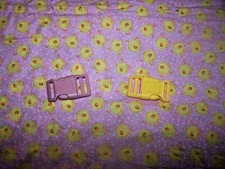 Wet Nose Designs Chicky Dog Collar on Pink Easter Chicks Spring COLOR Buckle