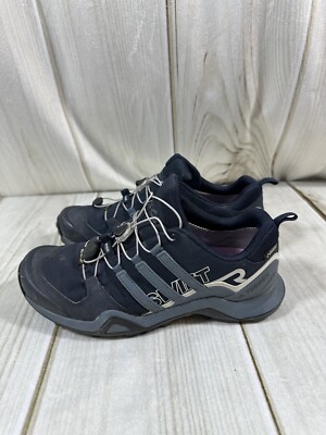 ADIDAS WOMENS TERREX SWIFT R2 GORE-TEX ® HIKING SHOES BLUE