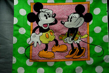 Walt Disney Company Mickey  Minnie Scarf or Bandana by J.A. Woronowicz
