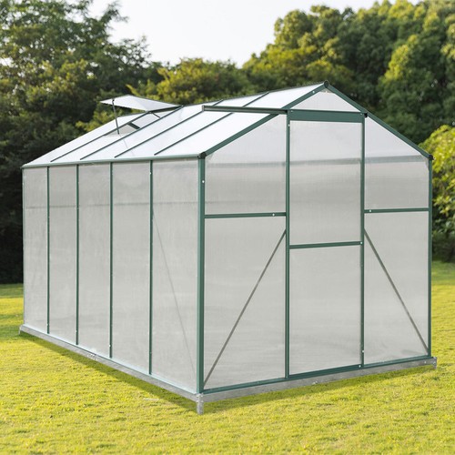 Steel Frame Garden Garden Greenhouse Walk-in Grow Polytunnel Planting Anti-UV UK - Picture 16 of 106
