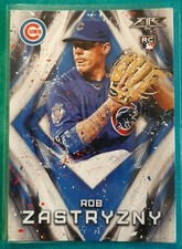2017 TOPPS FIRE ROB ZASTRYZNY ROOKIE #40 CHICAGO CUBS