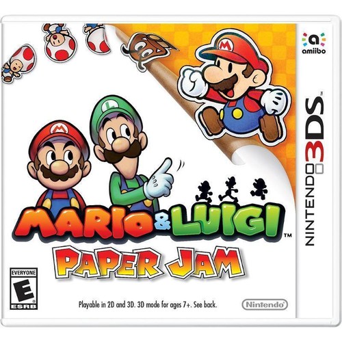 Mario & Luigi: Paper Jam (Nintendo 3DS, 2016)