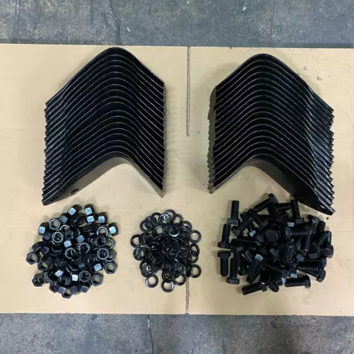 36PCS Tines/Blades 77729 (18RH 18LH) For AGRI Supply 48" Rotary Tiller ASC77709