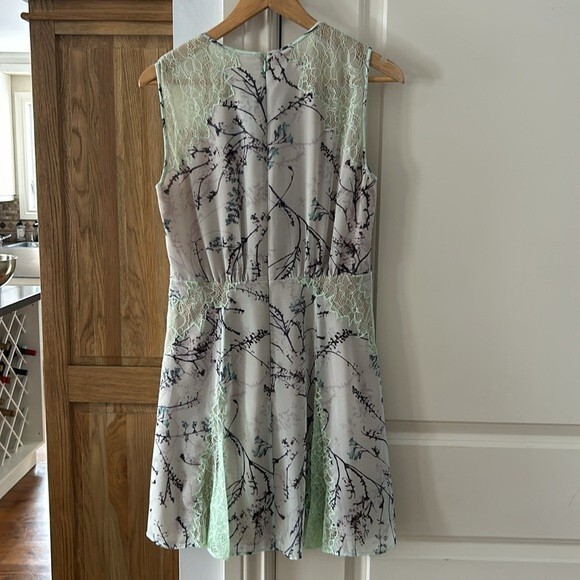 パーティードレス Gwenyth Blocked Sleeveless Flared Skirt Dress BCBGMAXAZRIA Gwenyth blocked flare skirt dress 8 medium | eBay
